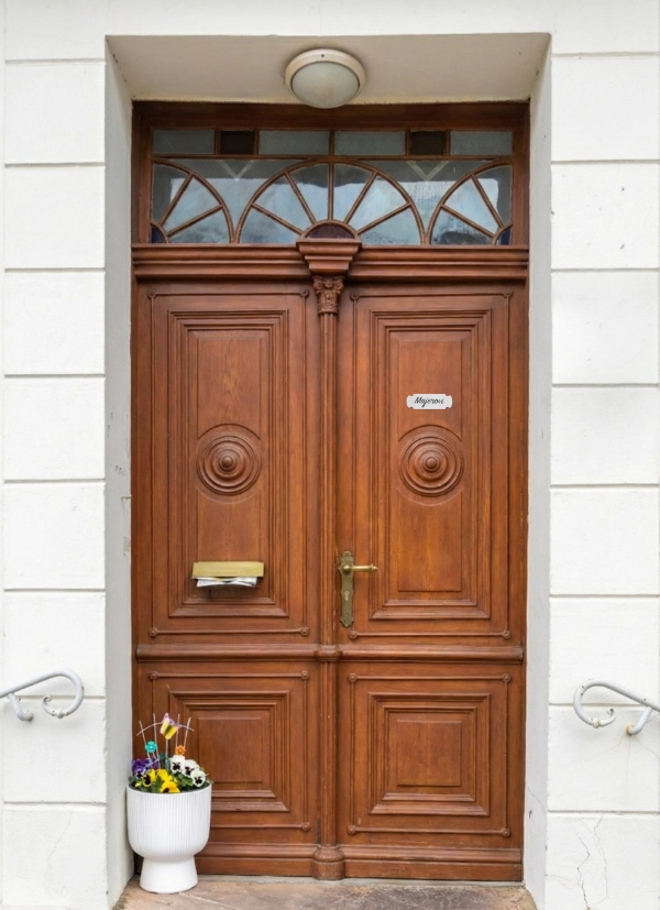 Jmenovka na dveře „RETRO“ | Vryto.cz – Gravírování na míru