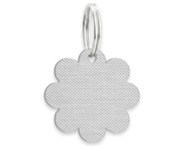 ID psí známka „KVĚT“ | Vryto.cz – Gravírování na míru