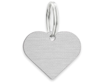 ID psí známka „SRDCE“ | Vryto.cz – Gravírování na míru